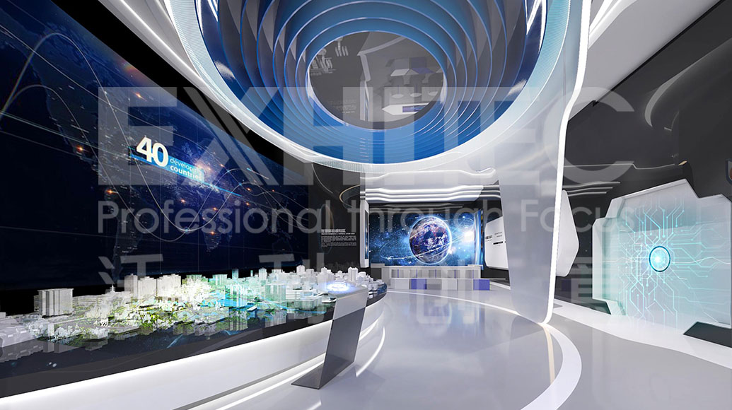 用什么方式可以更好地展示展廳的設(shè)計？