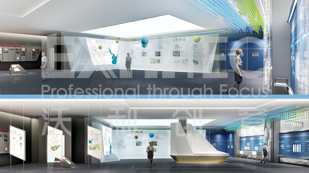 公司展廳的設計如何建立審美空間感？